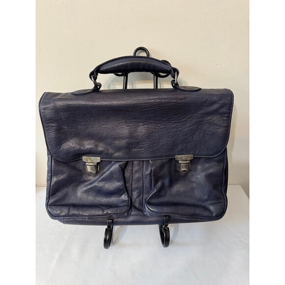 ROMEO 1931 LUXURY BRIEFCASE ITALIAN LEATHER ONE OF A KIND - Picture 1 of 12